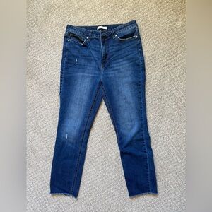 LC Lauren Conrad Dark Blue Skinny Jeans